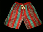 hosen aus hochland-baumwolle mit einem klassischen muster versehen