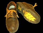 schuhe f&uuml;r den landsitz - qualitaets-oberleder, griffige sohle