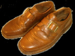 aus weichem nil-leder gefertigte schuhe im franzoesichem look