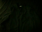 samt-jacke, hoch geschnitten, extrafein